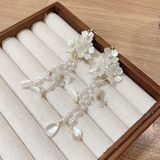 ロングピアス 揺れる 花 | shoppinggo | 詳細画像3 