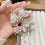 ロングピアス 揺れる 花 | shoppinggo | 詳細画像4 