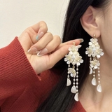 ロングピアス 揺れる 花 | shoppinggo | 詳細画像10 