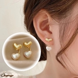 ピアス ハート パールピアス | shoppinggo | 詳細画像1 