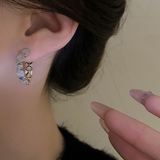 リングピアス キラキラ ピアス | shoppinggo | 詳細画像7 