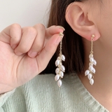 ゴールド | パールピアス 揺れる 結婚式 | shoppinggo