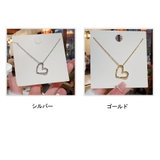 ハート型ネックレス チェーンチョーカー ゴールド | shoppinggo | 詳細画像2 