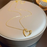 ゴールド | ハート型ネックレス チェーンチョーカー ゴールド | shoppinggo