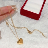 ハートネックレス チェーンチョーカーきれいめ 大人 | shoppinggo | 詳細画像5 