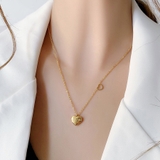 ゴールド | ハートネックレス チェーンチョーカーきれいめ 大人 | shoppinggo