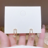 パール ピアス ハート レディース 揺れる アクセサリー かわいい キラキラ | shoppinggo | 詳細画像6 