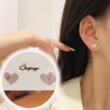 ピアス ピンクハート 可愛いピアス | shoppinggo | 詳細画像1 