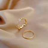 ゴールド | リング 指輪 2点セット | shoppinggo