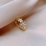 ゴールド | 指輪 花 パール | shoppinggo