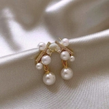 ホワイト | ピアス パール ロングピアス | shoppinggo