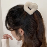ヘアクリップ ハート ファー | shoppinggo | 詳細画像8 