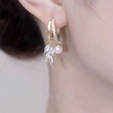 フープピアス パール リングピアス | shoppinggo | 詳細画像7 