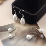 パールピアス フックピアス 揺れる | shoppinggo | 詳細画像3 
