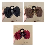 リボンバレッタ 大きい リボンヘアアクセサリー | shoppinggo | 詳細画像2 