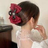 リボンバレッタ 大きい リボンヘアアクセサリー | shoppinggo | 詳細画像3 