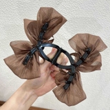 リボンバレッタ 大きい リボンヘアアクセサリー | shoppinggo | 詳細画像10 