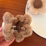 ヘアクリップ 花 ファー | shoppinggo | 詳細画像4 
