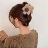ヘアクリップ 花 ファー | shoppinggo | 詳細画像5 