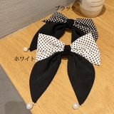 リボンバレッタ パールヘアクリップ 清楚 | shoppinggo | 詳細画像2