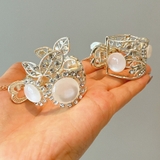 キラキラヘアクリップ はな ゆらゆらチェーン付き | shoppinggo | 詳細画像6 