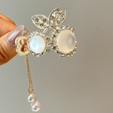 キラキラヘアクリップ はな ゆらゆらチェーン付き | shoppinggo | 詳細画像7 