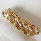 バレッタ ゴールドチェーン ヘアクリップ | shoppinggo | 詳細画像3 