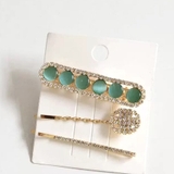 ブルー | ヘアピンセット 3点セット ヘアクリップ | shoppinggo