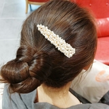 A01 | ヘアピン パールビーズヘアピン パッチン留め | shoppinggo