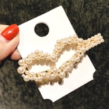 A02 | ヘアピン パールビーズヘアピン パッチン留め | shoppinggo