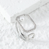 指輪 パール オープン | shoppinggo | 詳細画像7