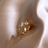 ゴールド | 指輪 ハート オープン | shoppinggo