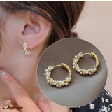 リングピアス パール ピアス | shoppinggo | 詳細画像1 