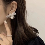 パールピアス リボン レース | shoppinggo | 詳細画像10