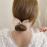 ピンク | お団子ヘア 蝶結び ヘアアレンジ | shoppinggo