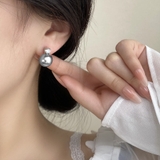 Bグレー | ピアス パール スタッドピアス | shoppinggo