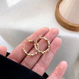 リングピアス フープピアス 小振りピアスリング ファッションピアス おしゃれ  | shoppinggo | 詳細画像12 