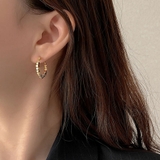 リングピアス フープピアス 小振りピアスリング ファッションピアス おしゃれ  | shoppinggo | 詳細画像16 