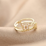 指輪 蝶々デザイン オープンリング | shoppinggo | 詳細画像4 