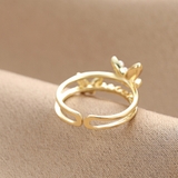 指輪 蝶々デザイン オープンリング | shoppinggo | 詳細画像6 