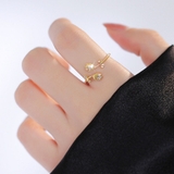 指輪 花デザイン オープンリング | shoppinggo | 詳細画像5 