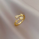 指輪 花デザイン オープンリング | shoppinggo | 詳細画像8 