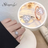 ハート指輪 オープン リング | shoppinggo | 詳細画像1 