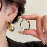 ゴールド | 2連ピアス レディース キラキラピアス | shoppinggo