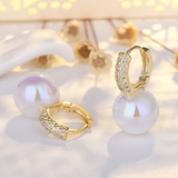 ピアス リングピアス パールピアス レディース 人気アクセサリー上品 ゴールド | shoppinggo | 詳細画像3 