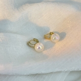 ピアス リングピアス パールピアス レディース 人気アクセサリー上品 ゴールド | shoppinggo | 詳細画像6 