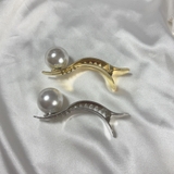 ヘアクリップ 大きめ 大粒パール | shoppinggo | 詳細画像13