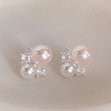 ピンク | ピアス ピンクパール スタッドピアス | shoppinggo