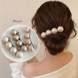 ヘアクリップ 大きめ パール | shoppinggo | 詳細画像1