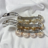 ヘアクリップ 大きめ パール | shoppinggo | 詳細画像4